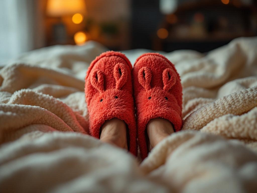 lobster slippers in bed - ending day 1